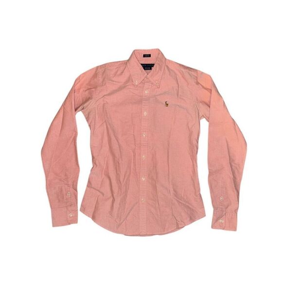 Polo Ralph Lauren Oxford Red Button up  (boys) - Picture 1 of 3